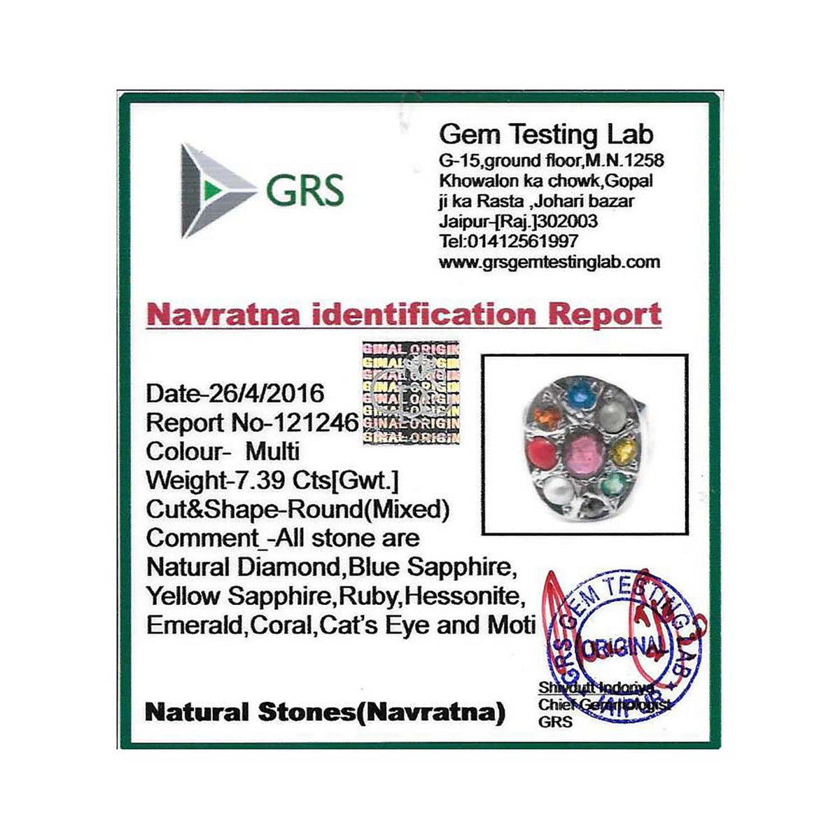 Navratna Ring