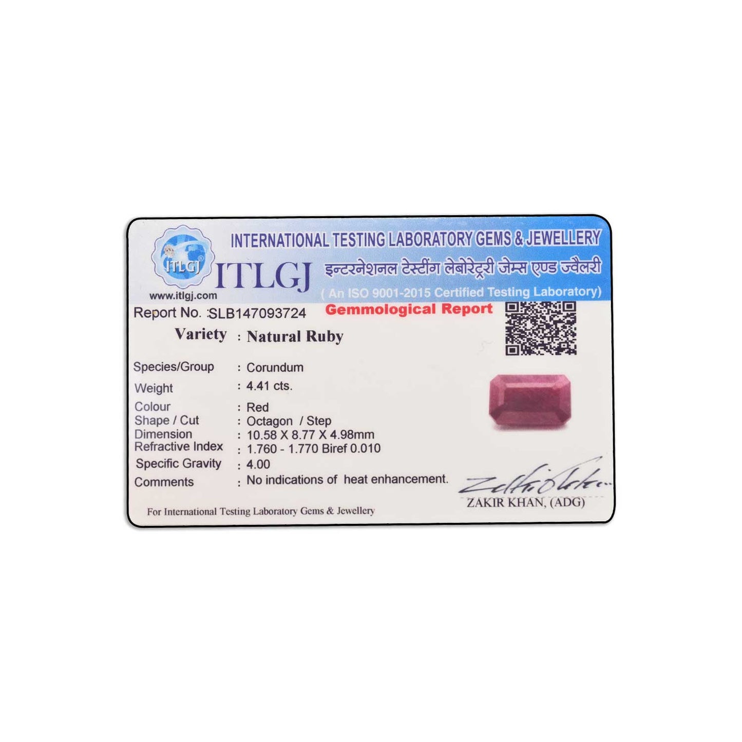 Ruby 4.41 Carat