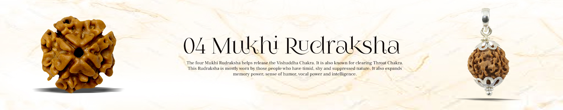  4 Mukhi Rudraksha