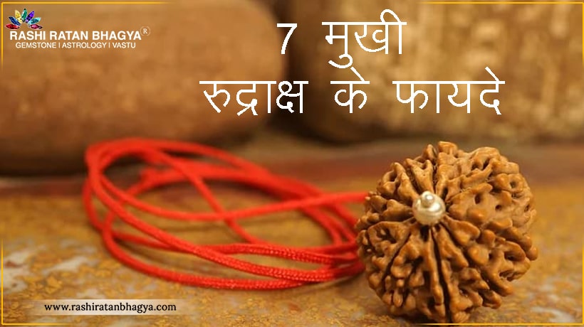 7 मुखी रुद्राक्ष के फायदे और नुकसान | 7 Mukhi Rudraksha Benefits in Hindi