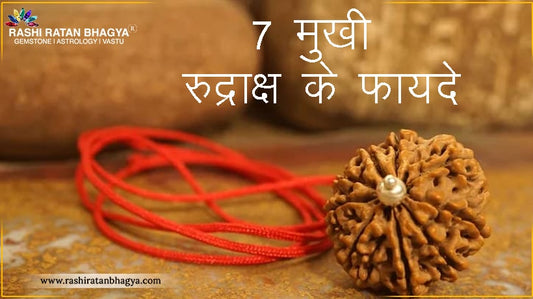 7 मुखी रुद्राक्ष के फायदे और नुकसान | 7 Mukhi Rudraksha Benefits in Hindi