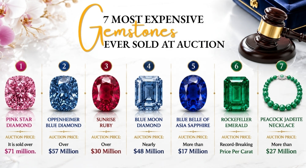 7 Most Expensive Gemstones Ever Sold at Auction