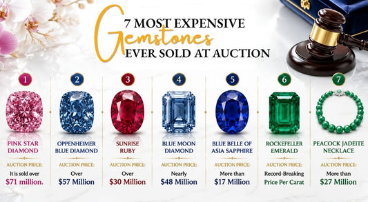 7 Most Expensive Gemstones Ever Sold at Auction