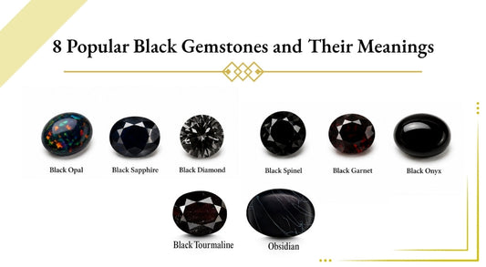 8 Popular Black Gemstones and Their Meanings