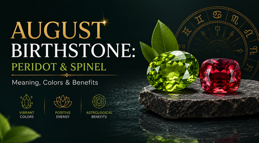 August Birthstone: Peridot, Spinel & Sardonyx Meaning, Colors & Benefits