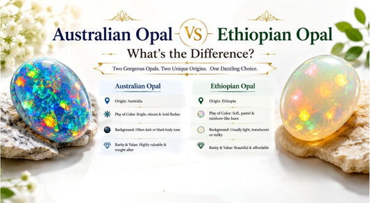Australian Opal vs Ethiopian Opal