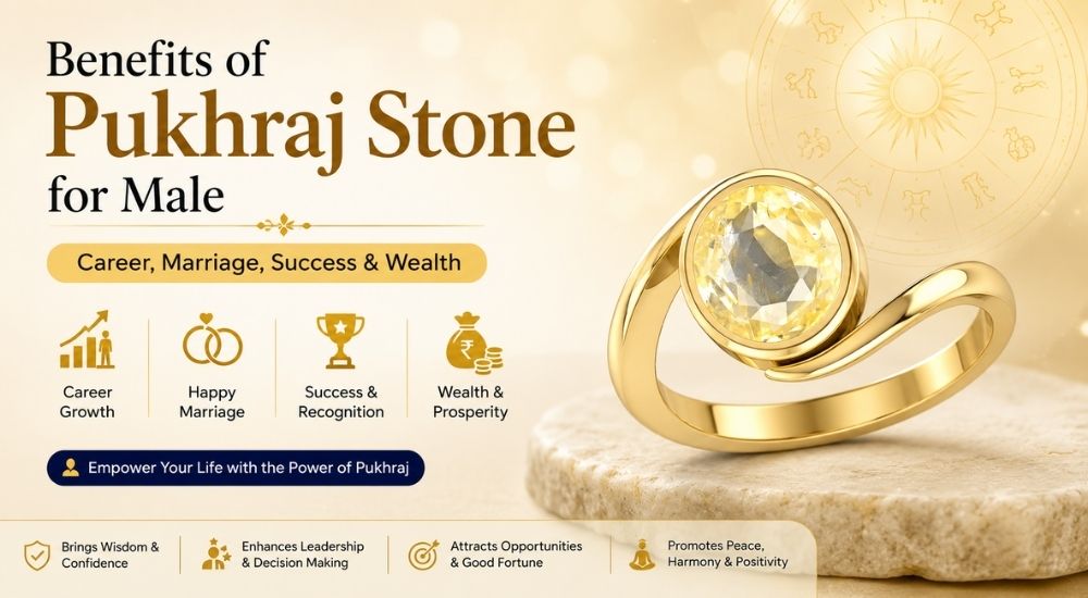 Benefits of Pukhraj Stone for Male