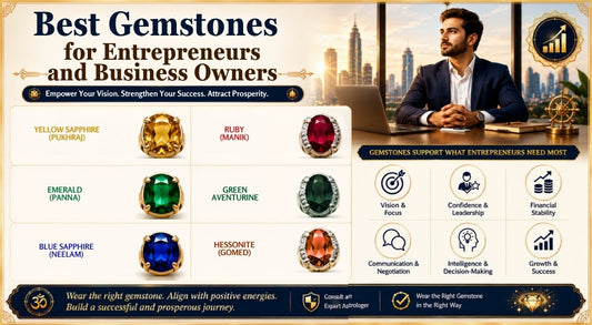 Best Gemstones for Entrepreneurs and Business Owners