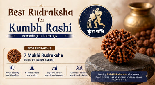 Best Rudraksha for Kumbh Rashi According to Astrology