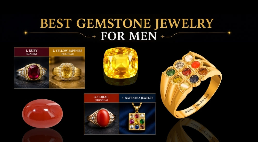 Best gemstone jewelry for men