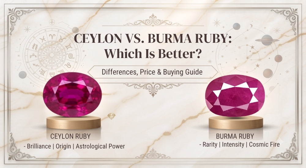 Ceylon vs. Burma Ruby