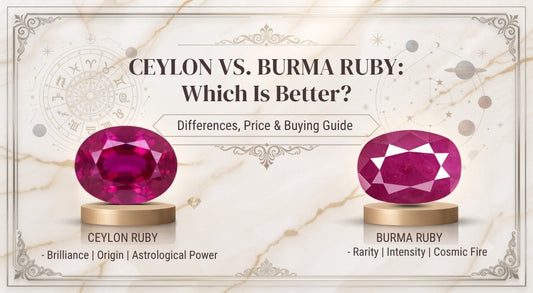 Ceylon vs. Burma Ruby