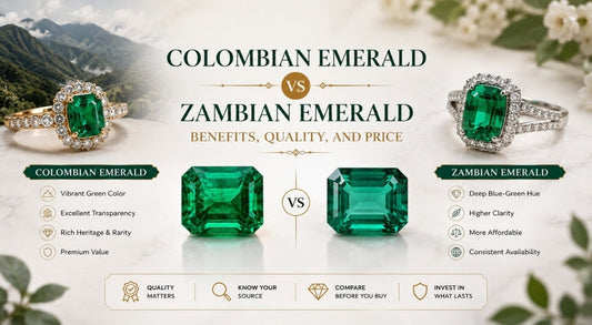Colombian Emerald vs Zambian Emerald