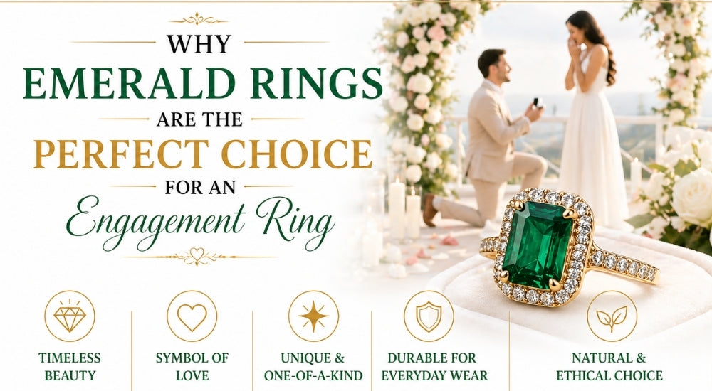 Emerald Rings Are the Perfect Choice for an Engagement Ring