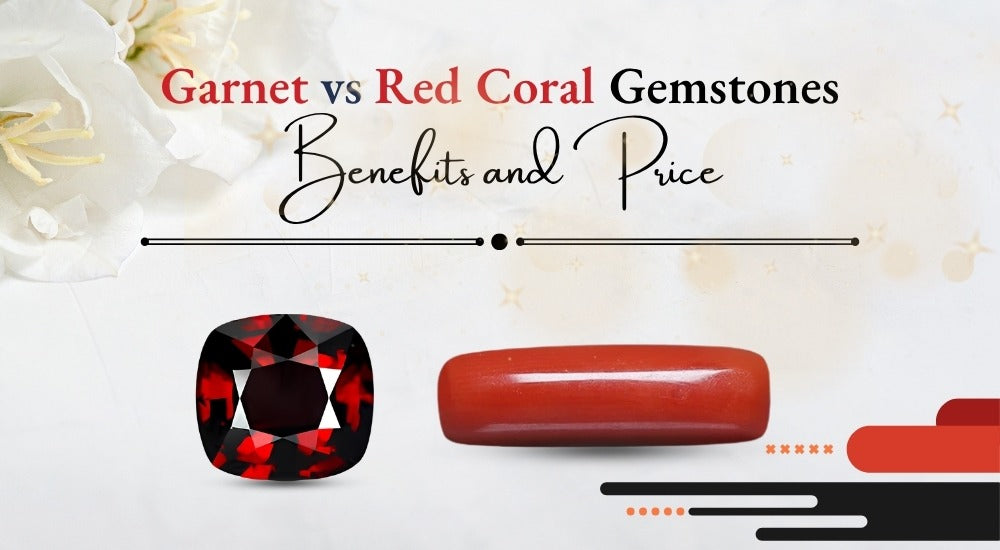 Garnet vs Red Coral Stone
