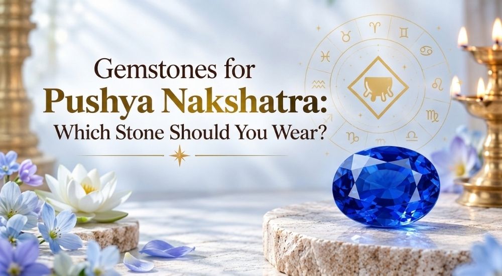 Gemstones for Pushya Nakshatra
