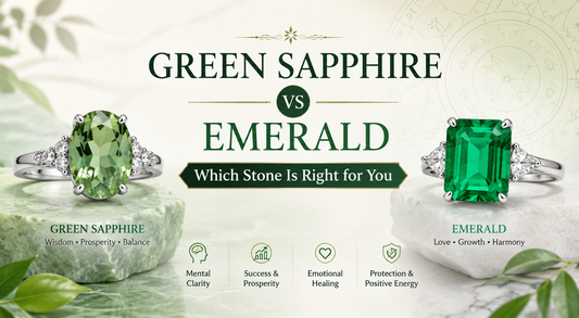 Green Sapphire vs Emerald
