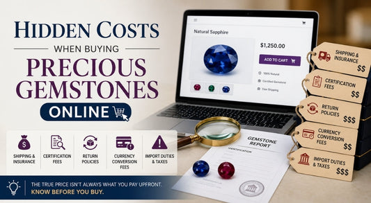 Hidden Costs When Buying Precious Gemstones Online