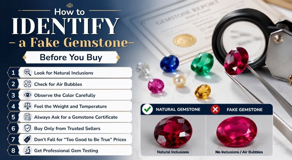 How to Identify a Fake Gemstone Before You Buy