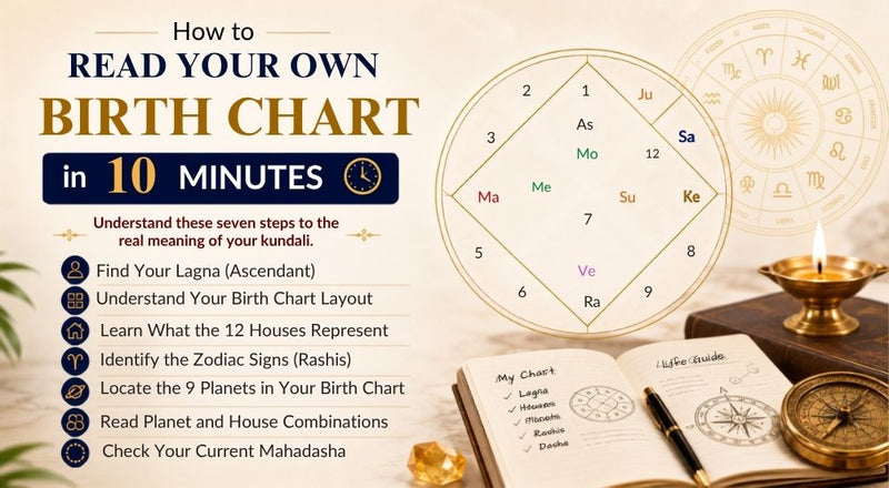 How to Read Your Own Birth Chart in 10 Minutes