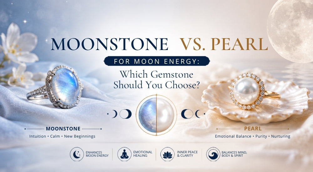 Moonstone vs. Pearl for Moon Energy