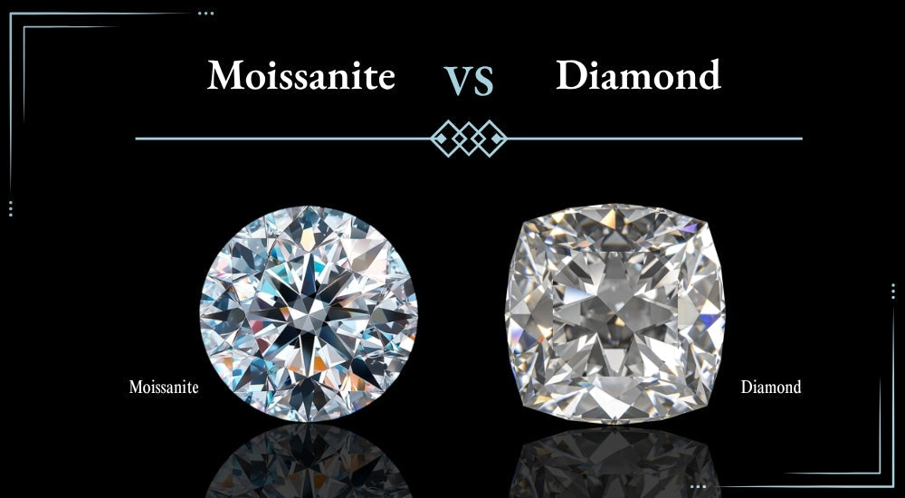 Moissanite vs Diamond