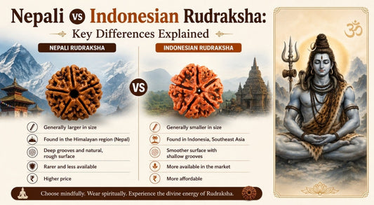 Nepali vs Indonesian Rudraksha: Key Differences Explained