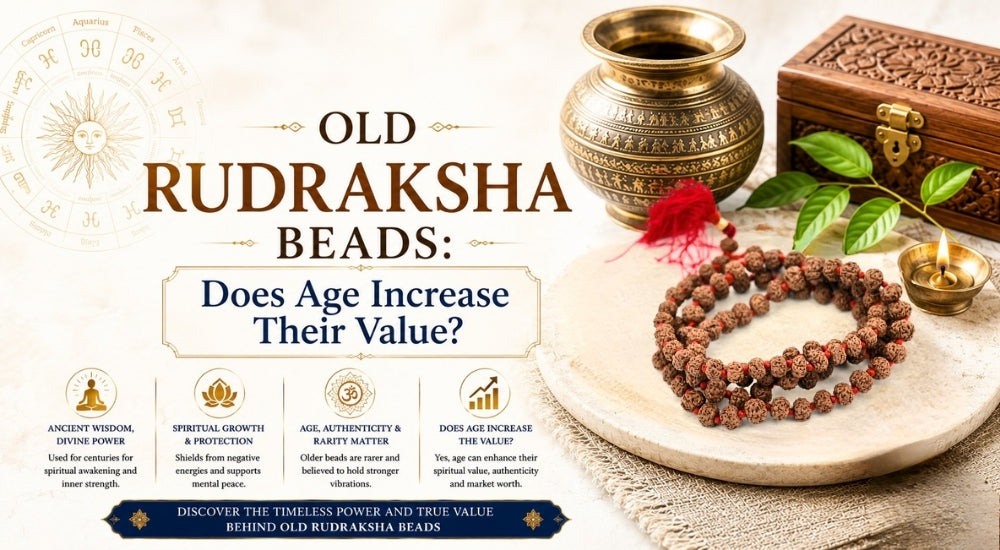 Old Rudraksha Beads: Does Age Increase Their Value