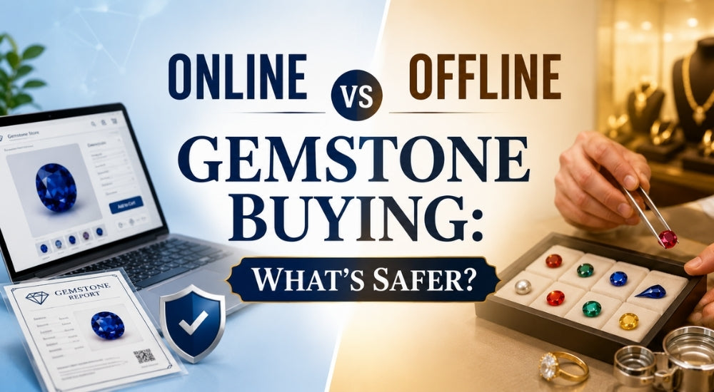 Online vs Offline Gemstone Buying