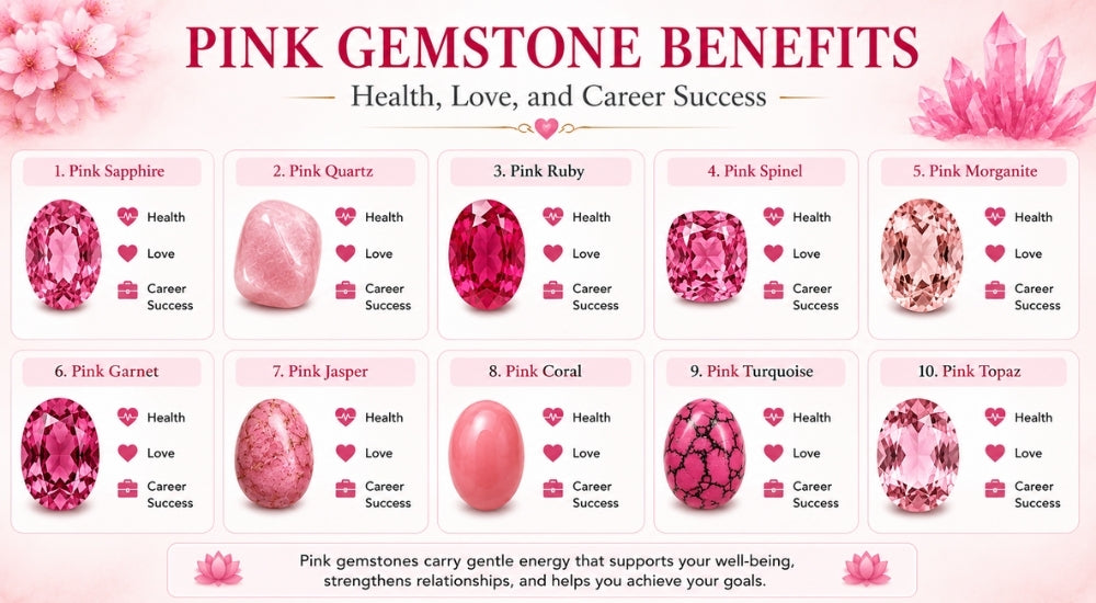 Pink Gemstone Benefits