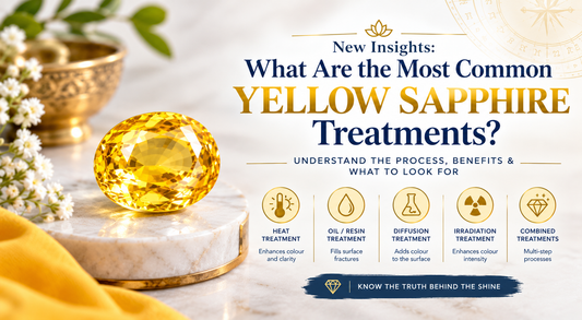 What Are the Most Common Yellow Sapphire Treatments