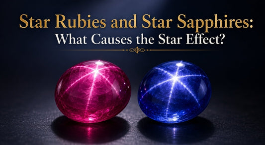 What Causes the Star Effect in Star Rubies and Star Sapphires