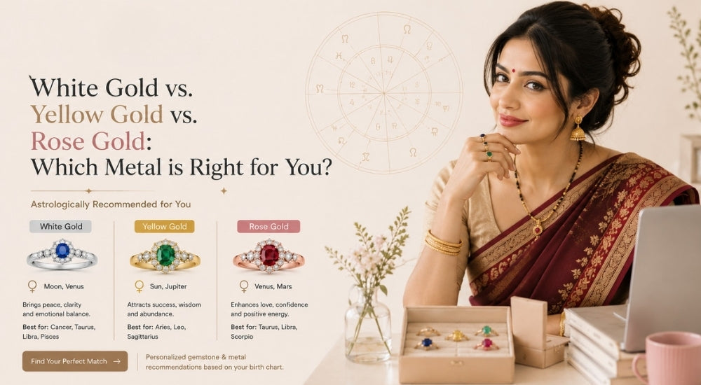 Choosing the Right Gold for Your Gemstone White Gold vs Yellow Gold vs Rose Gold