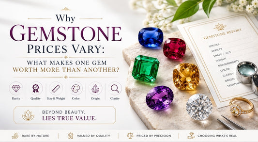 Why Gemstone Prices Vary