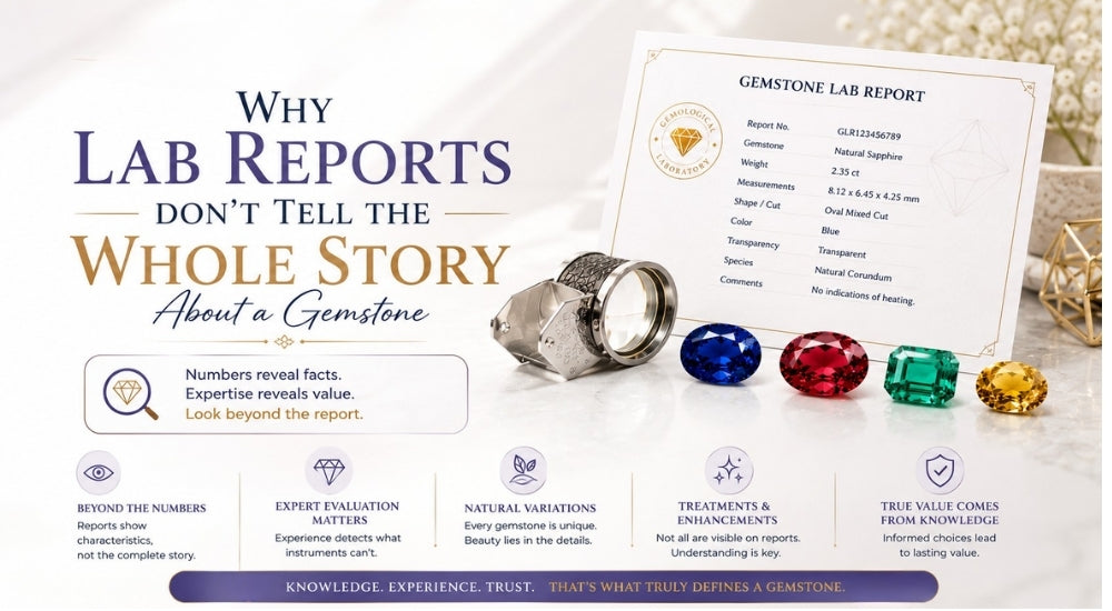 Why Lab Reports Don't Tell the Whole Story About a Gemstone