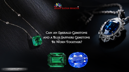 Can Emerald and Blue Sapphire be worn together?