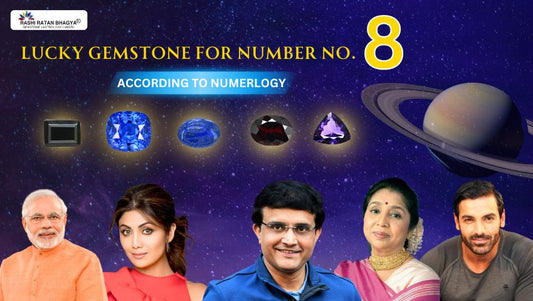 Lucky Gemstones for No.8 As Per Numerology