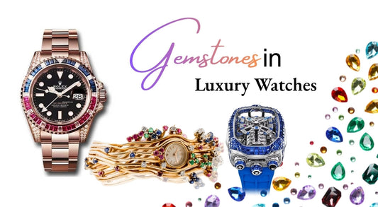 Gemstones in Luxury Watches: When Time Meets Stardom