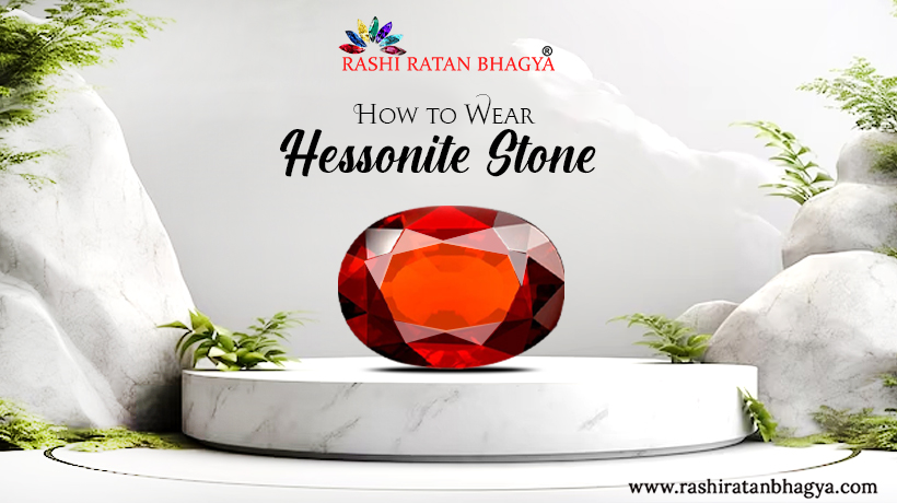 Gomed Wearing Procedure: How to Wear Gomed Stone?