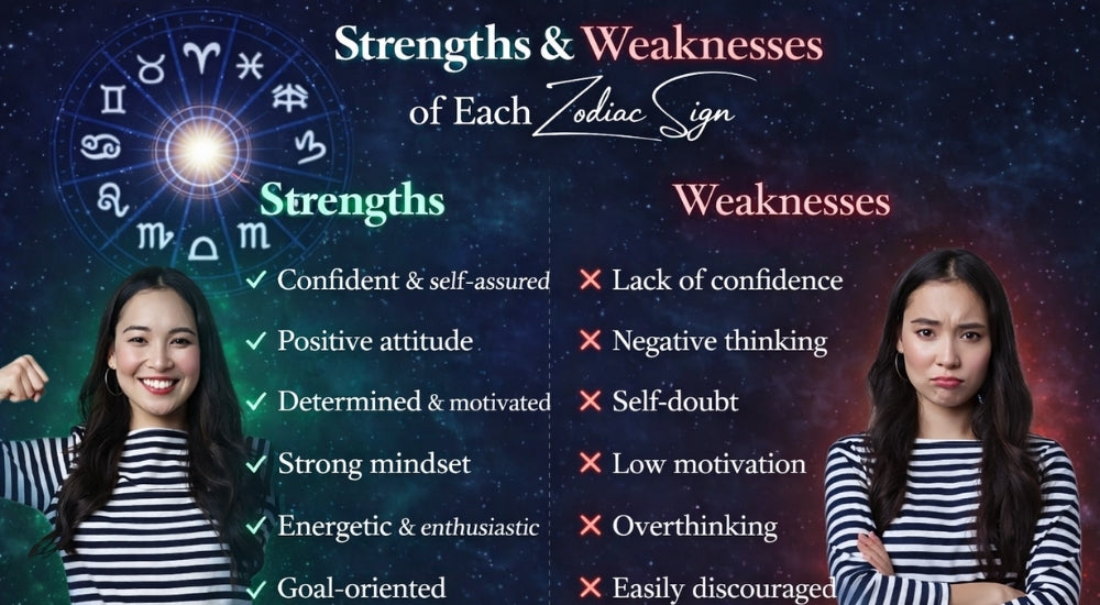 Strengths and Weaknesses of Each Zodiac Sign