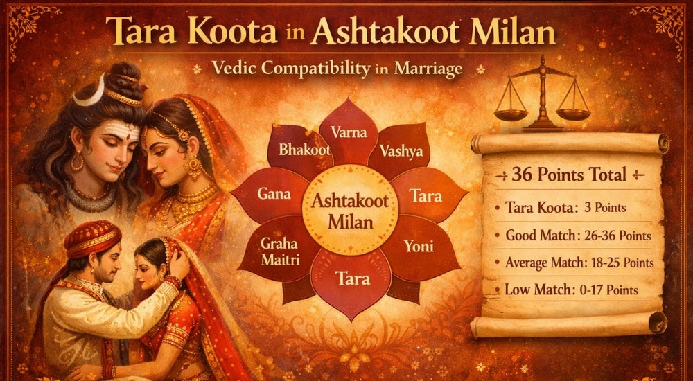 Tara Koota in Kundli Matching: Meaning, Role & Remedies