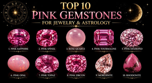 Top 10 Pink Gemstones for Jewelry & Astrology
