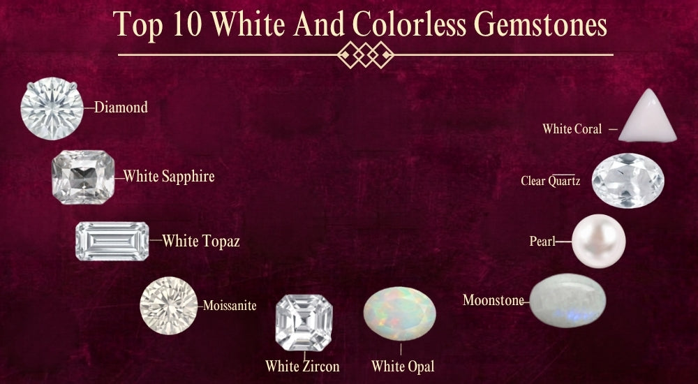 Top 10 White And Colorless Gemstones In The World
