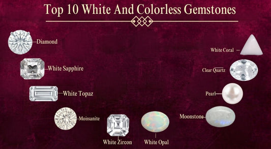 Top 10 White And Colorless Gemstones In The World