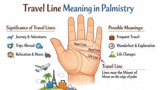 Travel Line Meaning and Significance in Palmistry