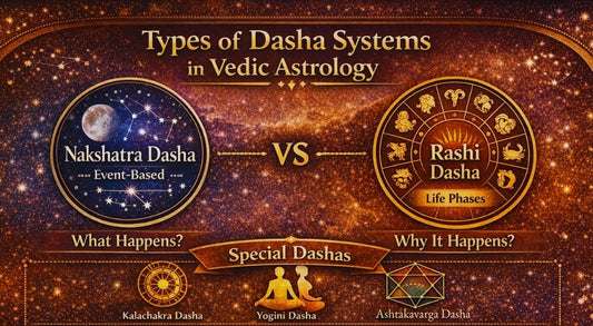 Types of Dasha Systems: Nakshatra vs Rashi Explained