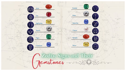Zodiac Signs and Their Gemstones: When Stars Choose Your Sparkle