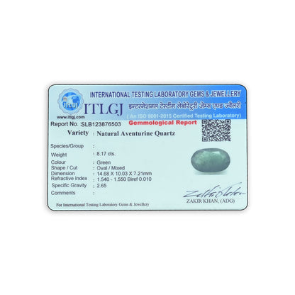 Green Aventurine 8.17 Carat