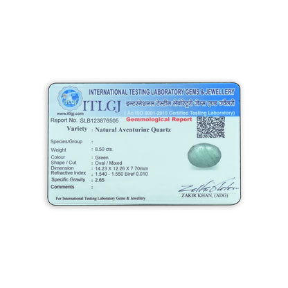 Green Aventurine 8.5 Carat