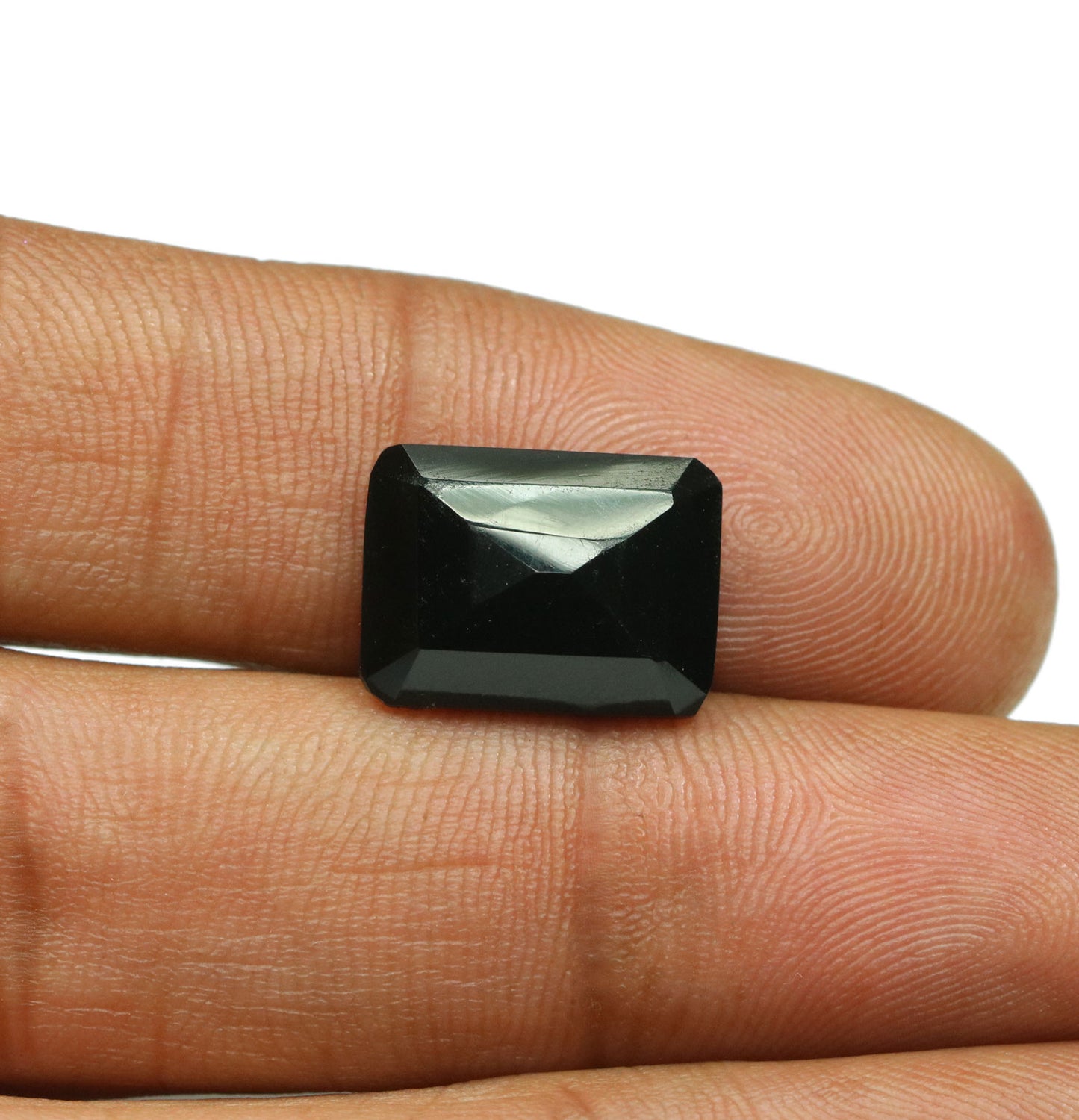 Black Onex (Chalcedony) Cts 5.78 Ratti 6.36